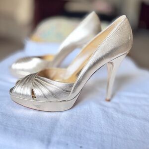 Stuart Weitzman peep toe sandals